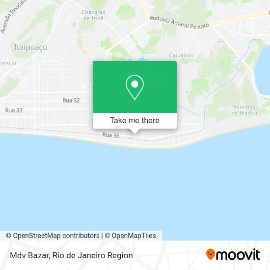 Mdv Bazar map