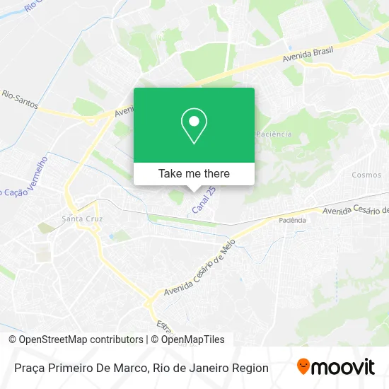 Praça Primeiro De Marco map