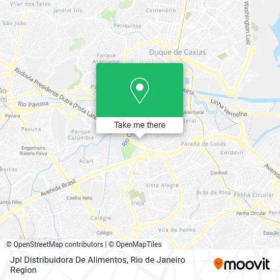 Jpl Distribuidora De Alimentos map