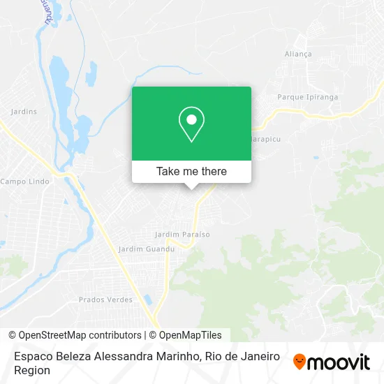 Espaco Beleza Alessandra Marinho map