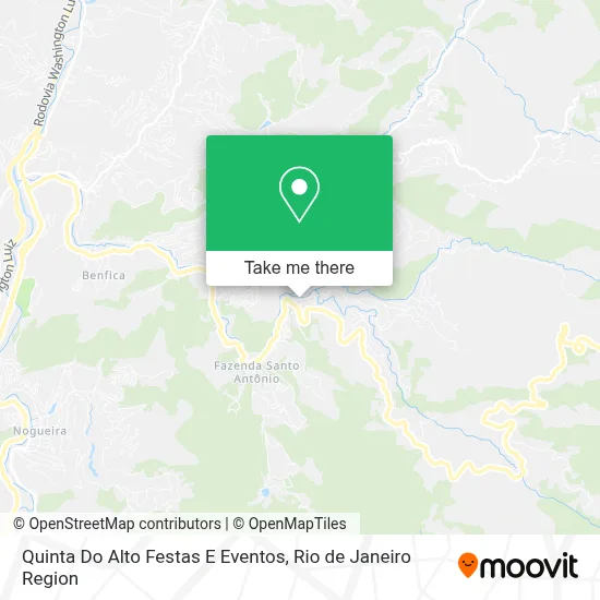Quinta Do Alto Festas E Eventos map