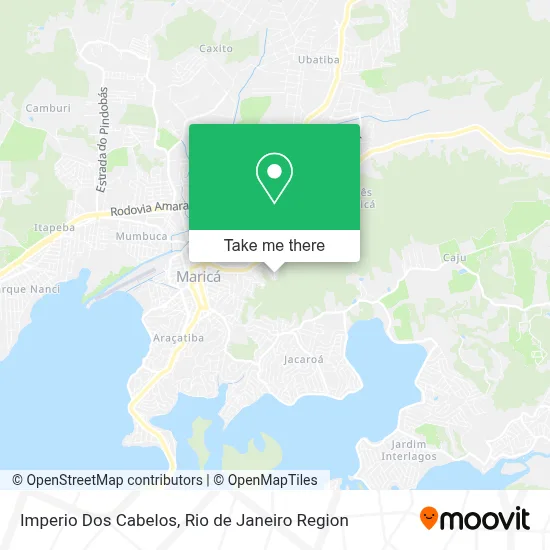 Imperio Dos Cabelos map