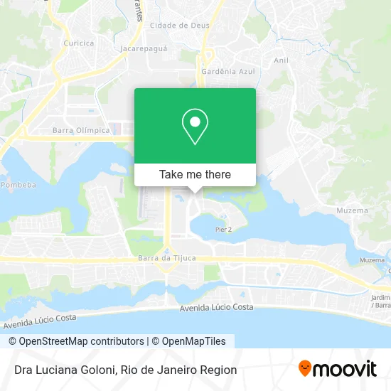 Dra Luciana Goloni map