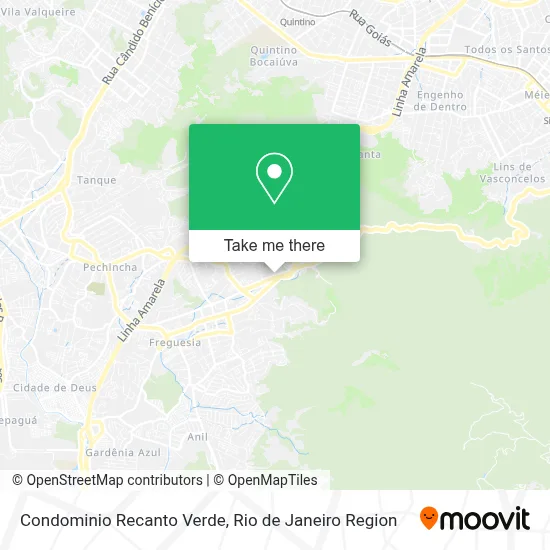 Condominio Recanto Verde map