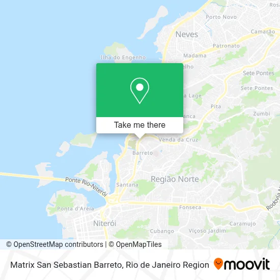 Matrix San Sebastian Barreto map