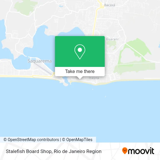 Stalefish Board Shop map