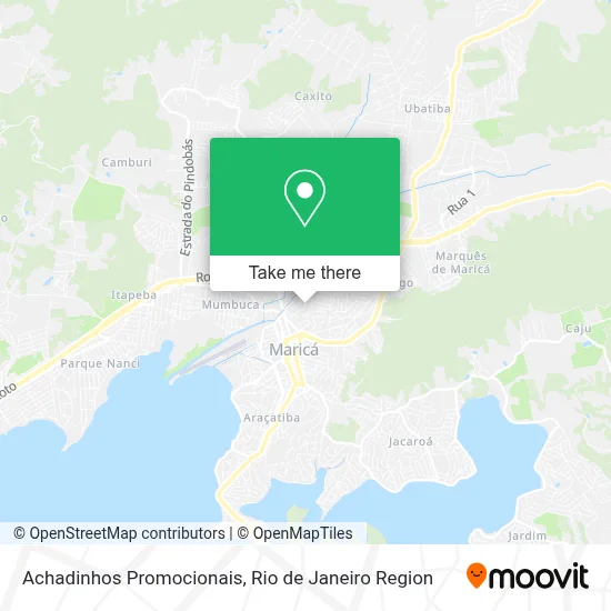Achadinhos Promocionais map