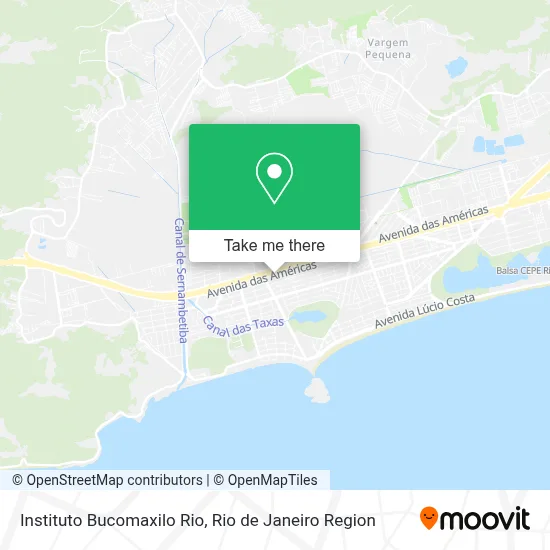 Instituto Bucomaxilo Rio map