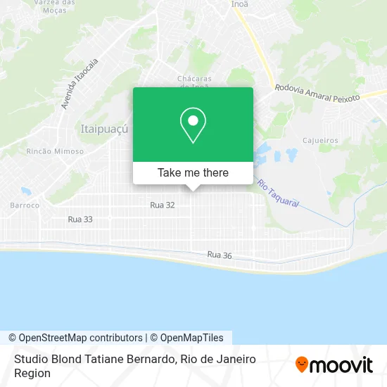 Studio  Blond Tatiane Bernardo map