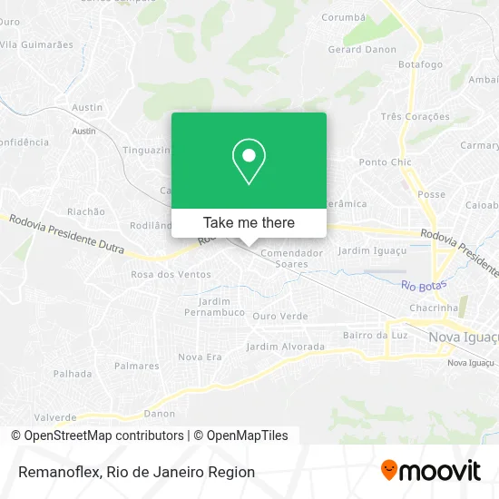 Remanoflex map