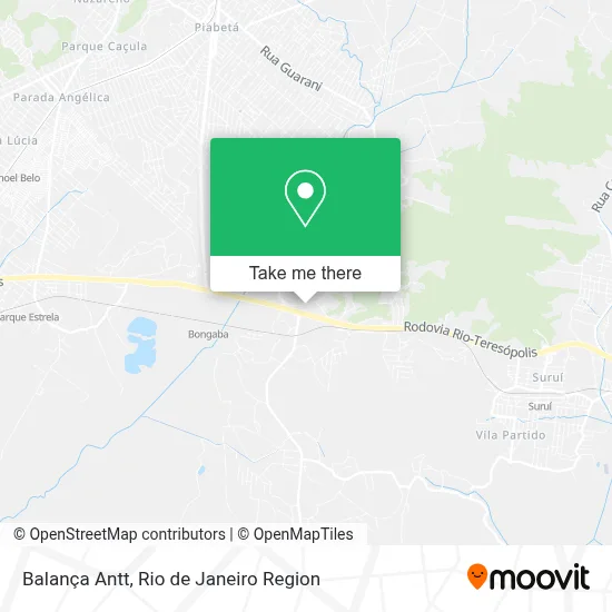 Balança Antt map