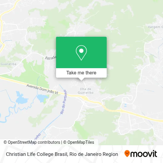 Christian Life College Brasil map