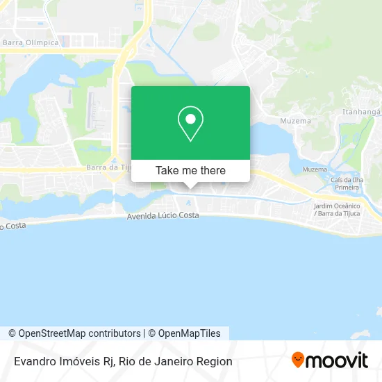 Evandro Imóveis Rj map