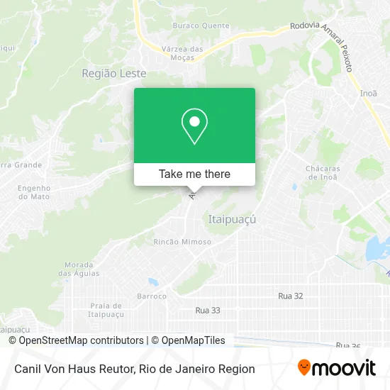 Canil Von Haus Reutor map