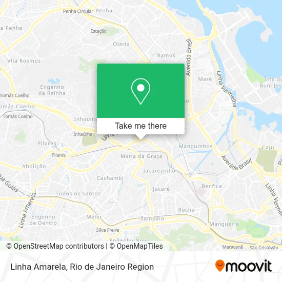 Linha Amarela map