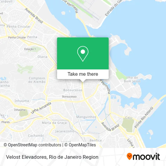 Velost Elevadores map