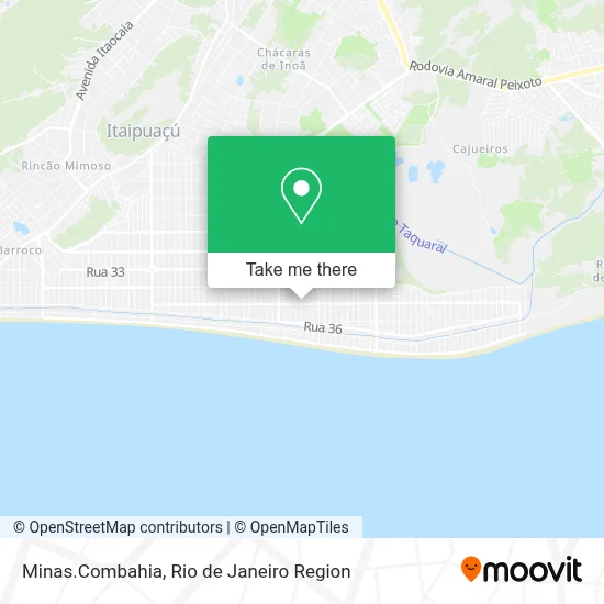 Minas.Combahia map