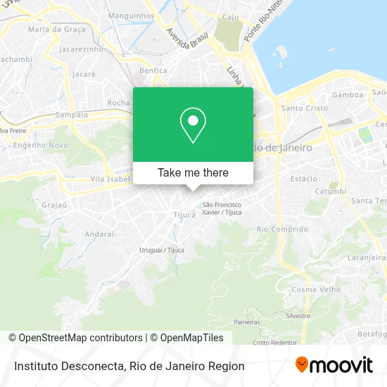Instituto Desconecta map