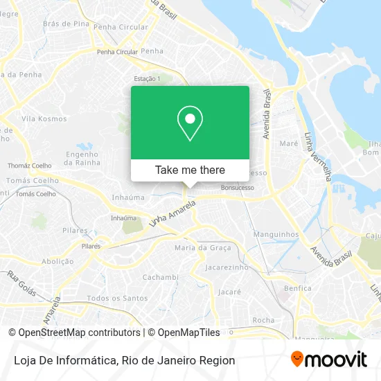 Loja De Informática map