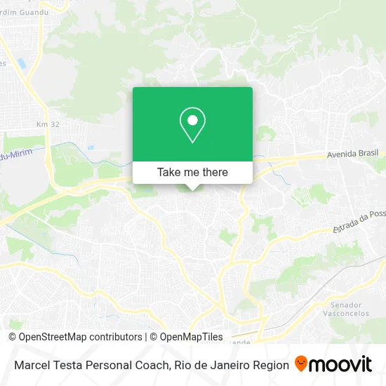 Marcel Testa Personal Coach map