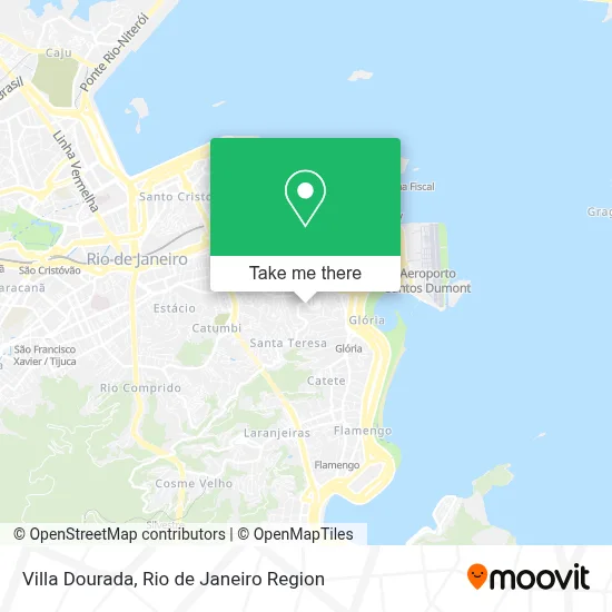 Villa Dourada map