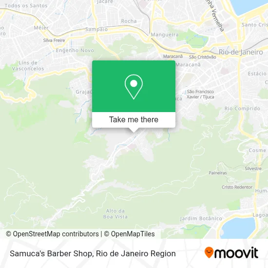 Samuca's Barber Shop map