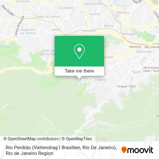Rio Perdido (Vattendrag I Brasilien, Rio De Janeiro) map