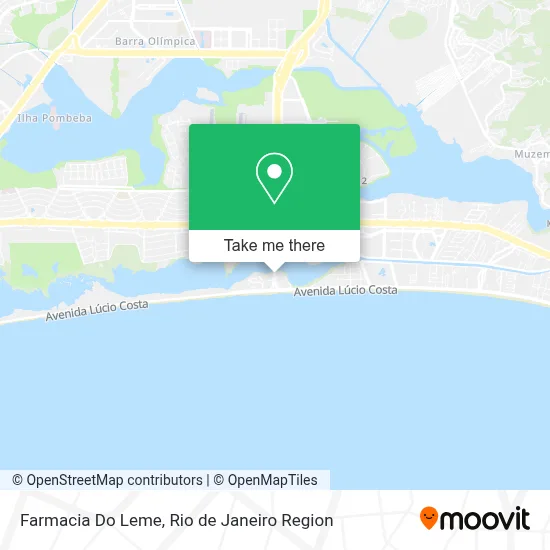 Farmacia Do Leme map