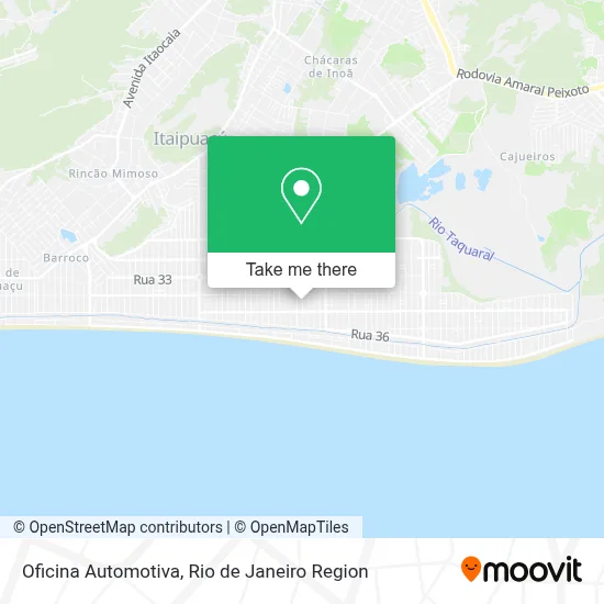 Oficina Automotiva map