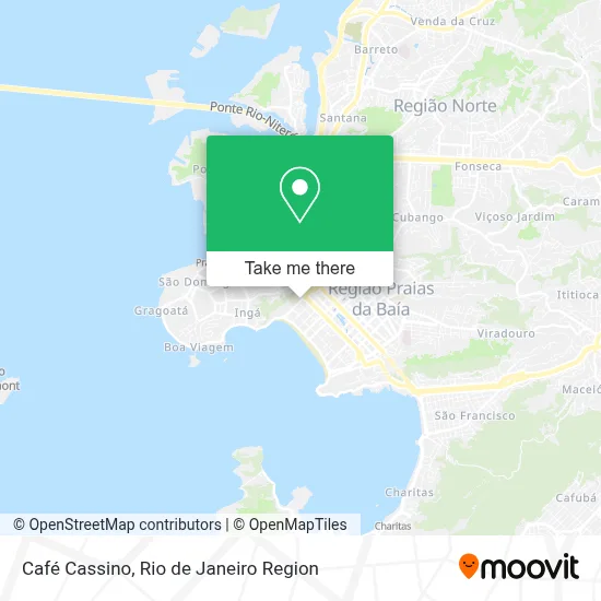 Café Cassino map