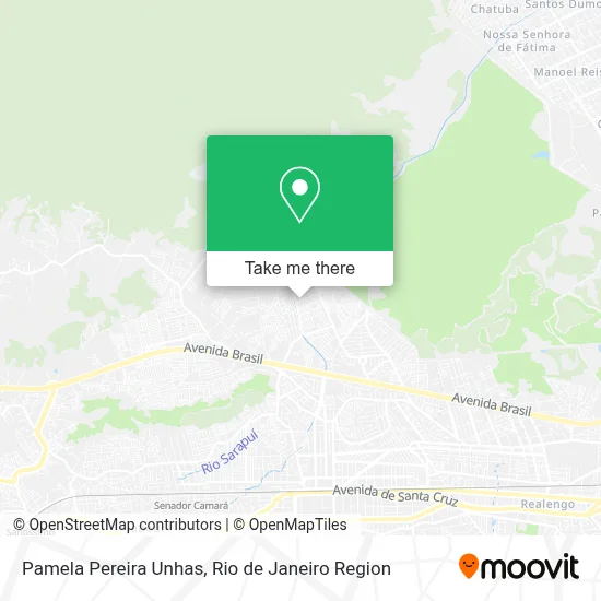 Pamela Pereira Unhas map