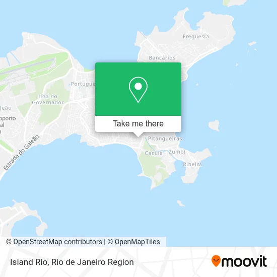 Island Rio map