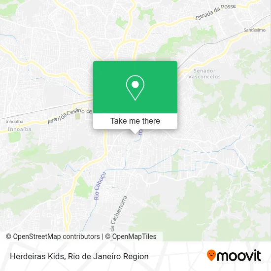 Herdeiras Kids map
