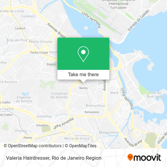 Valeria Coiffeur map