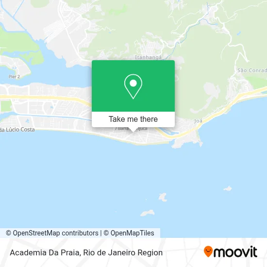 Academia Da Praia map