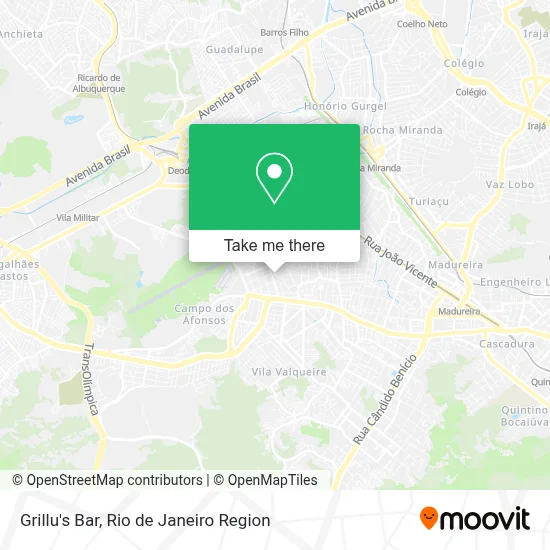 Grillu's Bar map