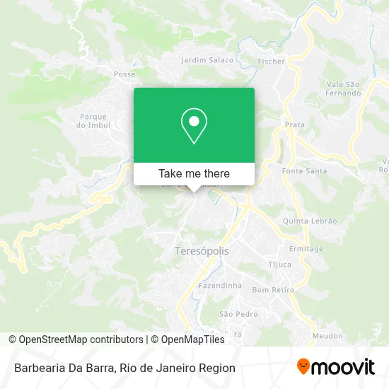 Barbearia Da Barra map