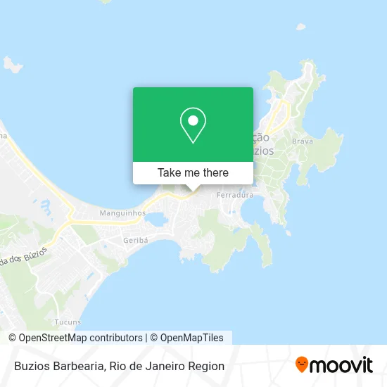 Buzios Barbearia map