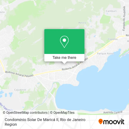 Condomínio Solar De Maricá II map