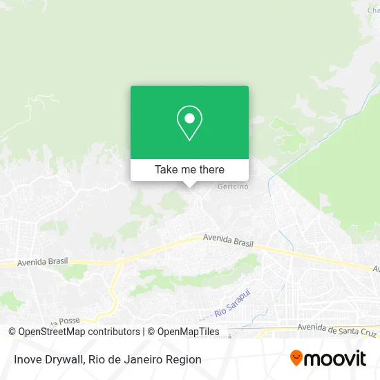 Inove Drywall map