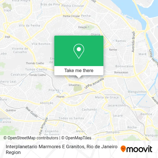 Interplanetario Marmores E Granitos map