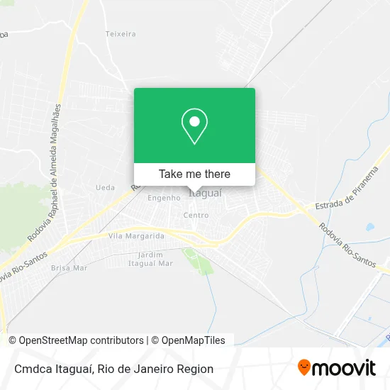 Cmdca Itaguaí map