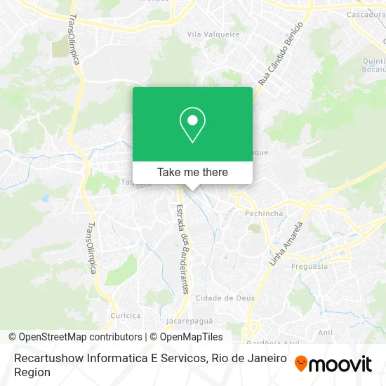 Recartushow Informatica E Servicos map