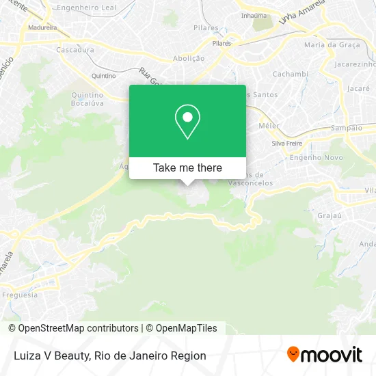 Luiza V Beauty map