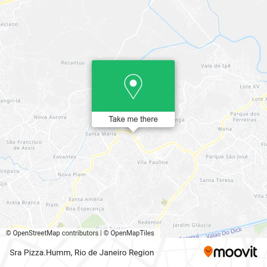 Sra Pizza.Humm map