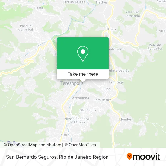 San Bernardo Seguros map
