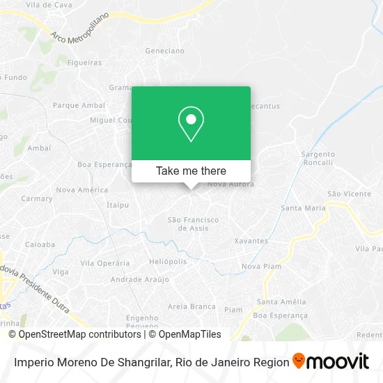 Imperio Moreno De Shangrilar map