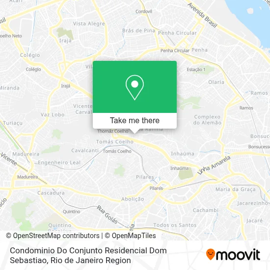 Condominio Do Conjunto Residencial Dom Sebastiao map