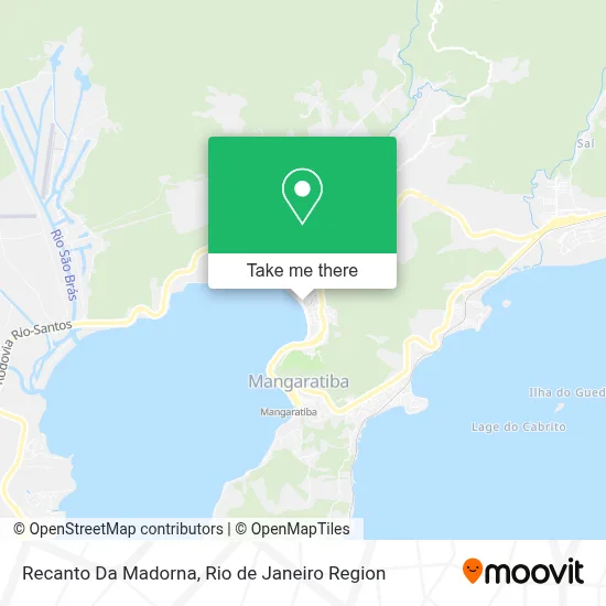 Recanto Da Madorna map