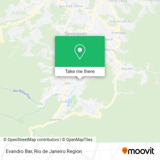 Evandro Bar map